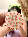 Karpuz Fügürlü Yuvarlak Telefon Tutucu PopSocket