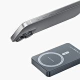 PB34 10.000 mAh 20W Kablosuz Şarjlı Kolay Taşınabilen  MagSafe PD Hızlı Şarj Mini Powerbank
