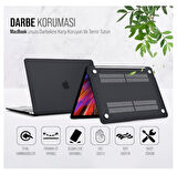 Macbook Pro 14.2 2021 Polikarbon Koruyucu Buzlu Kapak