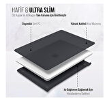 Macbook Pro 14.2 2021 Polikarbon Koruyucu Buzlu Kapak