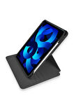 iPad 10.2 İnç (8.nesil) Uyumlu 360° Dönebilen Standlı Kalemlikli Kılıf