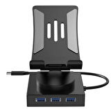 10in1 USB-C Hub – 4K HDMI, 100W PD Şarj, Ultra Hızlı USB 3.1 & Gigabit Ethernet Destekli