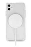 Peeq iPhone 11 Clean Magsafe Kapak - Şeffaf