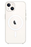 Peeq iPhone 14 Clean Magsafe Kapak - Şeffaf