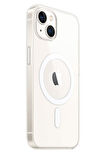 Peeq iPhone 14 Clean Magsafe Kapak - Şeffaf