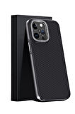 Iphone 15 Pro Max Kılıf Aramid 600d Kevlar Karbon Fiber Magsafe Kapak