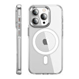 Peeq iPhone 15 Pro Max Crystal Magsafe Telefon Kılıfı