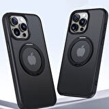 İphone 16 Pro Max Arcadia Standlı Magsafe Şarj Özellikli Anti Shock Darbeye Dayanıklı Kapak