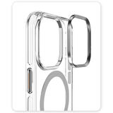 Peeq iPhone 16 Crystal Magsafe Telefon Kılıfı 