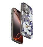 iPhone 16 Pro Max Çiçek Desenli Magsafe Kapak