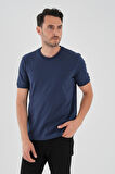 ALEXANDERGARDI Bisiklet Yaka Basic T-shirt