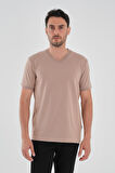 ALEXANDERGARDI V Yaka Basic T-shirt
