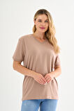 Pierre Cardin V Yaka Basic T-shirt