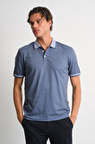 ALEXANDERGARDI Erkek Kol Detaylı Polo Yaka T-shirt