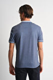 ALEXANDERGARDI Erkek Kol Detaylı Polo Yaka T-shirt