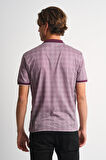 ALEXANDERGARDI Erkek Desenli Polo Yaka T-shirt