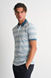 ALEXANDERGARDI Desenli Erkek Polo Yaka T-shirt