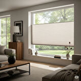 Katlanabilir Cam Balkon Plise Perde