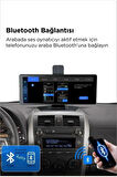 4K 10.26 Inç Ultra HD Wifi Carplay Ön Arka Araç Kamerası İkisi Bir Arada Set Ios Android Navigasyon