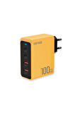 100w GaN3 Pro Masaüstü Süper Hızlı Şarj PD Qualcomm3 Adaptör 2x Type-C 2x UsbA Toplam 4 Port