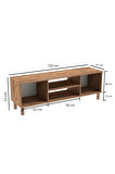 Bohem Tv Üni̇tesi̇ 150 Cm U Kapak