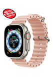 Ultra 2 Akıllı Saat Çelik Kordon Hediyeli Gri Kasa 49mm Nfc Bildirim Sesli Arama Özellikli LG68