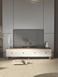 BOHEM 180 CM 4 KAPAKLI DUVAR TV ÜNİTESİ  MDF KAPAK