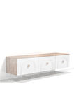 BOHEM 135 CM 3 KAPAKLI DUVAR TV ÜNİTESİ MDF KAPAK