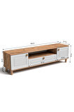 BOHEM 180 CM MDF KAPAK TV ÜNİTESİ