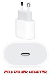 Prepare Lightning 20 Watt Hızlı Şarj Adaptörü Beyaz