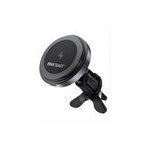Onesam F48 15W Magsafe Kablosuz Şarjlı Araç Telefon Tutucu 