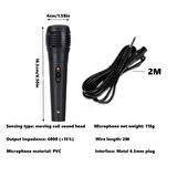 Karaoke için Uyumlu El Mikrofonu Kablolu 3mt Dinamik D05