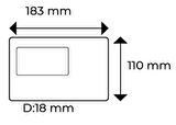 Multitek Multibus Sistem MB43-B 4.3 inç Daire Görüntülü Diafon Ekranı 9G 01 00 0021B