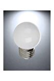 10 Adet 1W E27 6500K Beyaz Led Gece Lambası Ampulü KNL380 