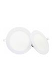 10 Adet 6W 3000K Günışığı Işık Smd Ledli Yuvarlak Slim Panel KDL400