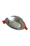 K2 5W 6500K Beyaz Işık Krom Kasa Sıva Altı Led Spot Armatür KSL243-B