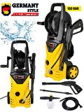 Germany Style GRM150 Max 150 Bar Bakır Sargılı Musluk ve Kovadan Çekme Yüksek Basınçlı Bahçe Oto Yık