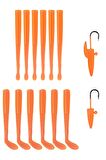 Fujin Micro Sandeel Kit Fluorecent Orange