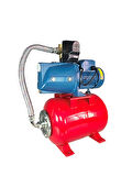 GERMANY STYLE İbeltech 1hp 1" Jet Pompalı 24 Litre Tanklı 5 Kat 5 Daireye Yeterli Paket Hidrofor