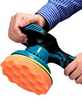 ROWERMAX Çift Akülü Orbital 18V Lityum 2x Batarya 6 Devir Ayarlı Detay Pasta Cila Zımpara Polisaj Ma