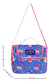 WADDELL Flamingo Desenli Unicorn Termal Beslenme Çantası SETİ