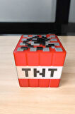 Minecraft 7,5 cm TNT Dinamit Oyuncak Dekoratif Biblo Figür