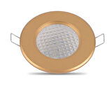 Nisa Luce 5W Led Spot Armatür Gold Kasa EAMP060/G