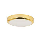 Nisa Luce 20W Ledli Tavan Armatürü Beyaz Işık Gold Kasa E1212/GL