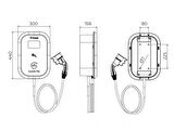 Bemis 7,4kW Monofaze Tak Çalıştır Araç Şarj Cihazı Ekransız Kablo Ucu Prizli Model 1 Charger / BEV-2