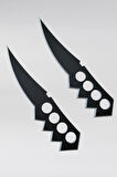 Asuma Sarutobi Çakra Chakra Blade Bıçak Anime Figür Naruto 26 cm 2 Adet