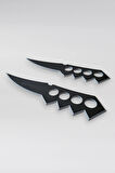 Asuma Sarutobi Çakra Chakra Blade Bıçak Anime Figür Naruto 26 cm 2 Adet