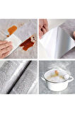 Mermer Desenli Sticker Folyo Atina Grisi 60cm*5mt