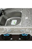 Mermer Desenli Sticker Folyo Atina Grisi 60cm*5mt