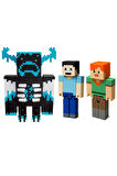 Minecraft Deep Dark Seti Warden Steve Alex 